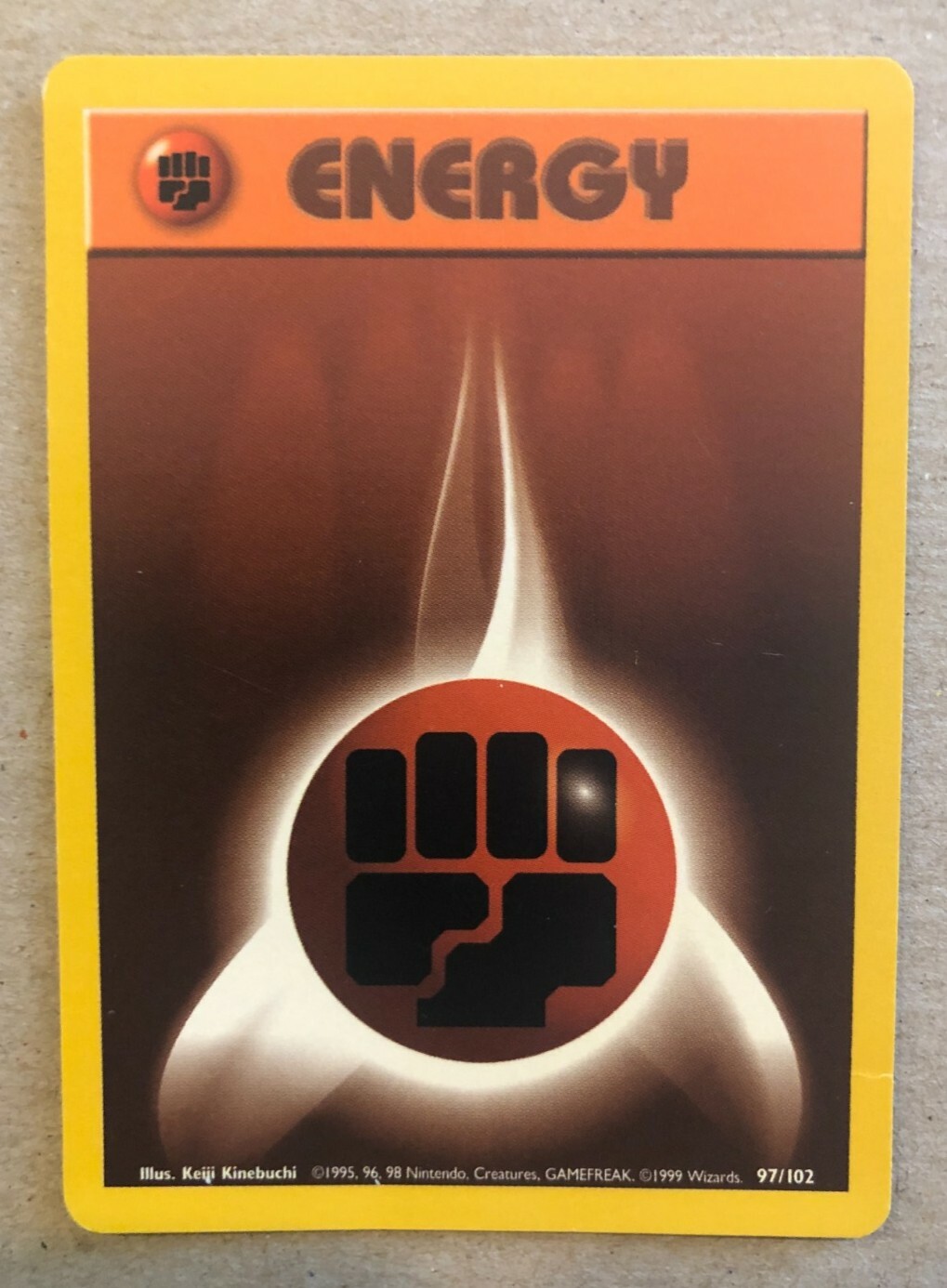 POKEMON CARD  ENERGY 97/102