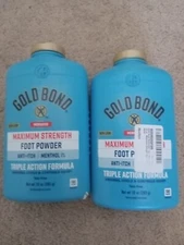 Gold Bond Medicated Maximum Strength Foot Powder 10 Oz.--FREE SHIPPING!