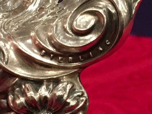 Chrysanthemum Sterling Over the Cup Tea Strainer - Picture 8 of 12