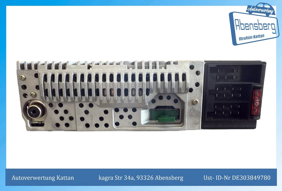 gebr. MERCEDES BENZ CD-Radio Autoradio mit Code A1708200386 MF2910 #3436 - Bild 3 von 4