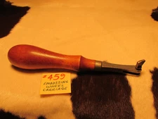 c.s.osborne # 459 EMBOSSING CARRIAGE & WHEELS Leather craft TOOLING CARVING 