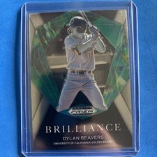 2022 Prizm Draft Picks Baseball Brilliance BR-DB Dylan Beavers
