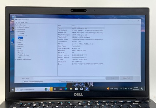 Dell Latitude 7480 i7-7600u 2,8GHz 16GB RAM 128GB SSD Windows 10 Pro - Bild 3 von 11