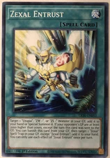 Yugioh Lightning Overdrive LIOV-EN052 Zexal Entrust Common NM/M