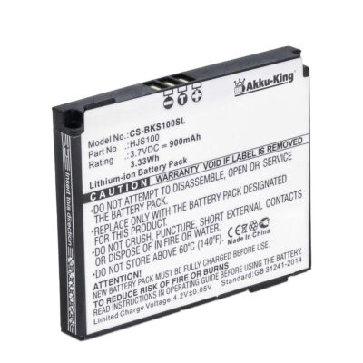 Akku für Becker Map Pilot HJS 100 - ersetzt 338937010208 HJS100 - Li-Ion 900mAh