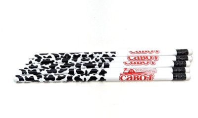 5x Lot Cabot Creamery Cabot, VT Cheese Dairy Cow Pencils Advertising Swag NEW B3