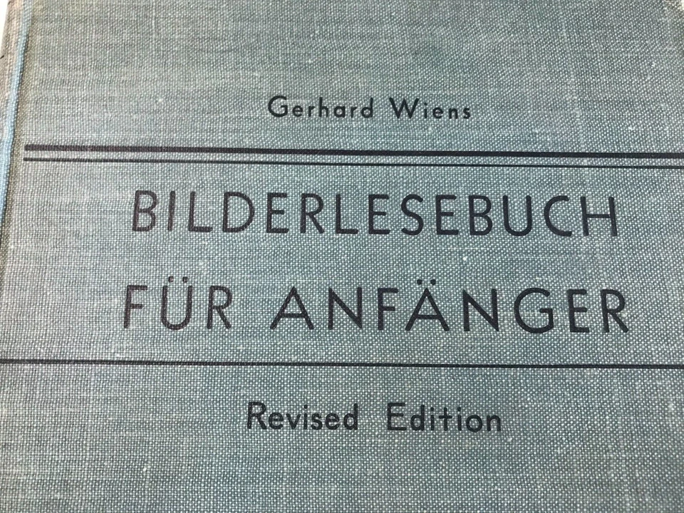 Bilderlesebuch Fur Anfanger German Language Textbook Reader Gerhard Wiens 1942 - Image 2 of 4