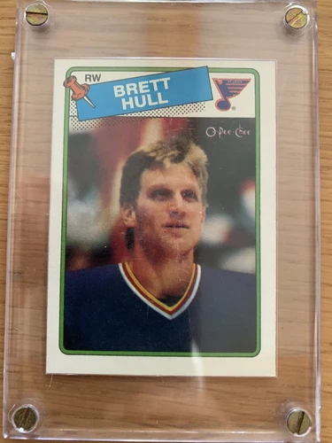 1988 O-Pee-Chee Brett Hull (HOF) Rookie Card #66 GEM MINT!!