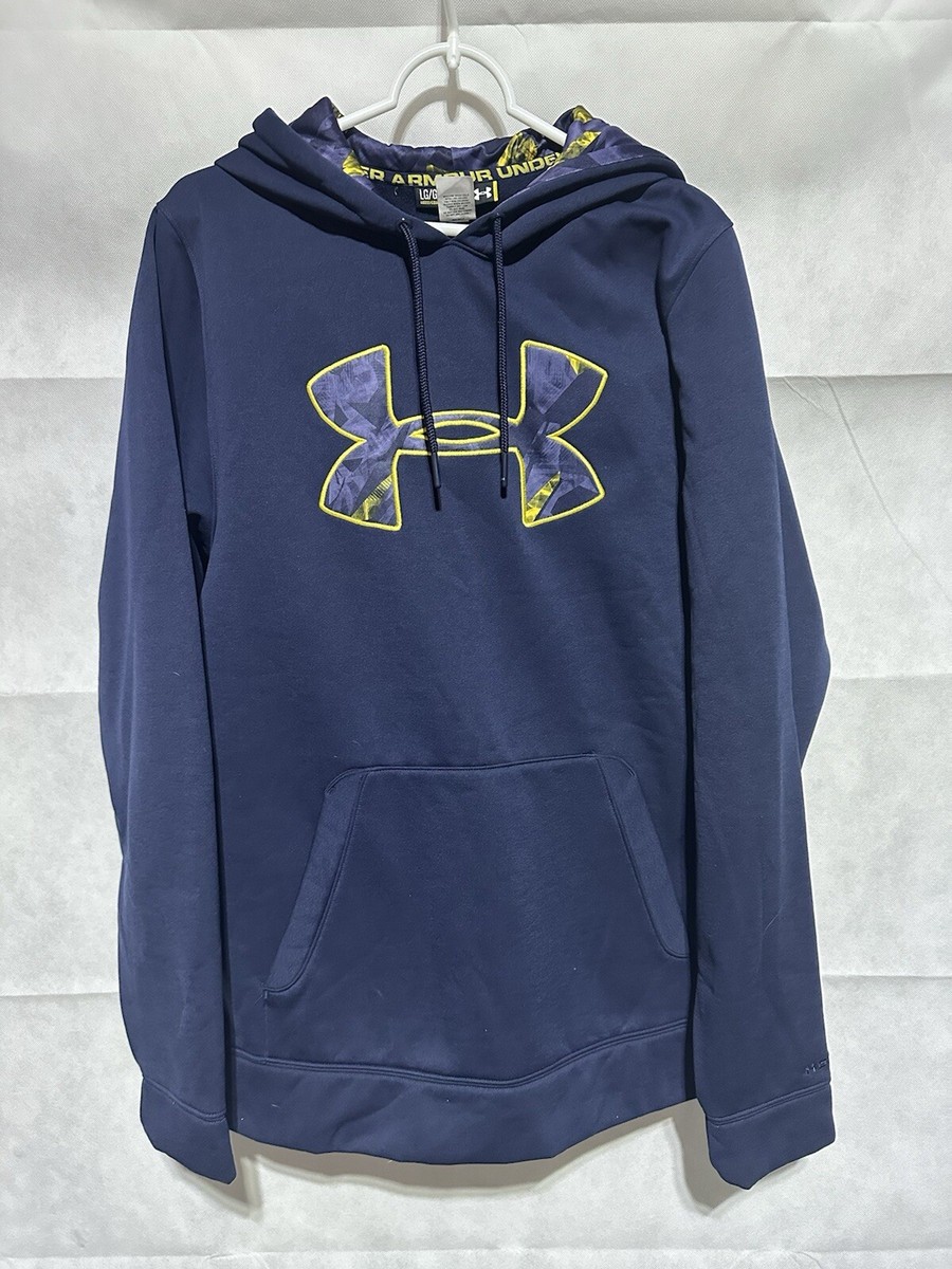 Under Armour Storm Fleece Hoodie Sweatshirt Mens Sz L Water