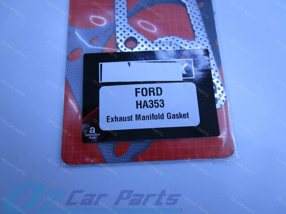 EXHAUST MANIFOLD GASKET SET FOR Ford Falcon XD XE XF 3.3L 4.1L 6CYL 1980-1988 X2 - image 3 of 4
