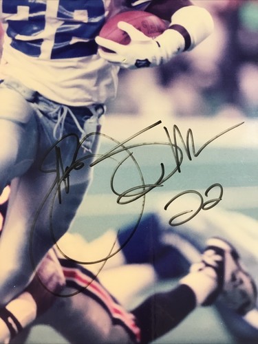 Emmitt Smith Autograph 8 x 10 Photo AUTO w/ COA Big Apple Authentic COWBOYS HOF - Picture 7 of 14