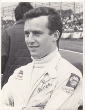 JACKIE OLIVER GOLD LEAF LOTUS 1968 ORIGINAL PERIOD GEOFFREY GODDARD PRESS PHOTO