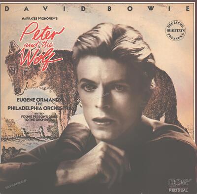 David Bowie Narrates Prokofiev, Eugene Ormandy - Peter And The Wolf LP 1978 '