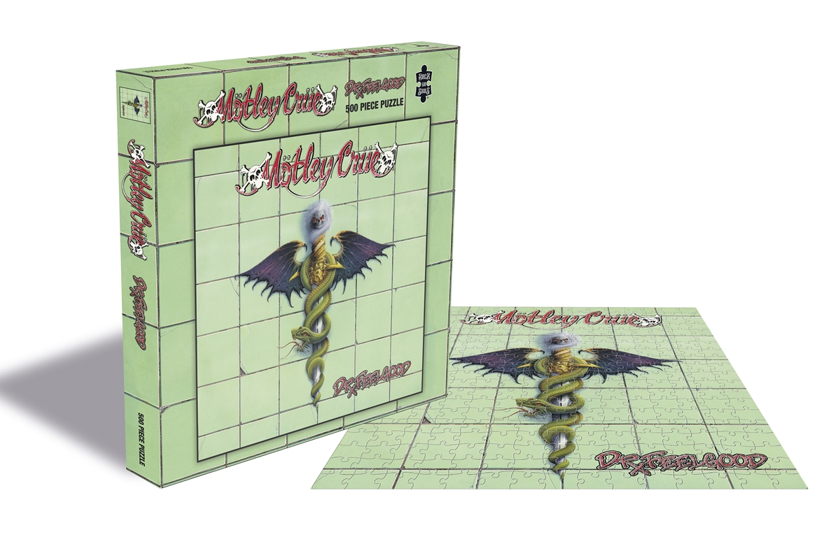 Motley Crue Dr Feelgood 500 Pezzi Puzzle 410mm x 410mm (Ze )