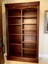 bookshelf (solid wood) w/display lights