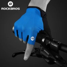 ROCKBROS Cycling Half Finger Short Gloves Shockproof Breathable MTB Bike Gloves