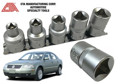 CTA Tools 1088 5 PC. VW/AUDI TRIANGLE BOLT SOCKET SET