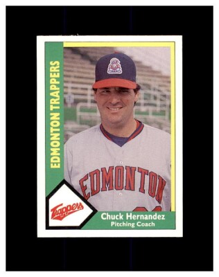 1990 Edmonton Trappers CMC #8 CHUCK HERANDEZ