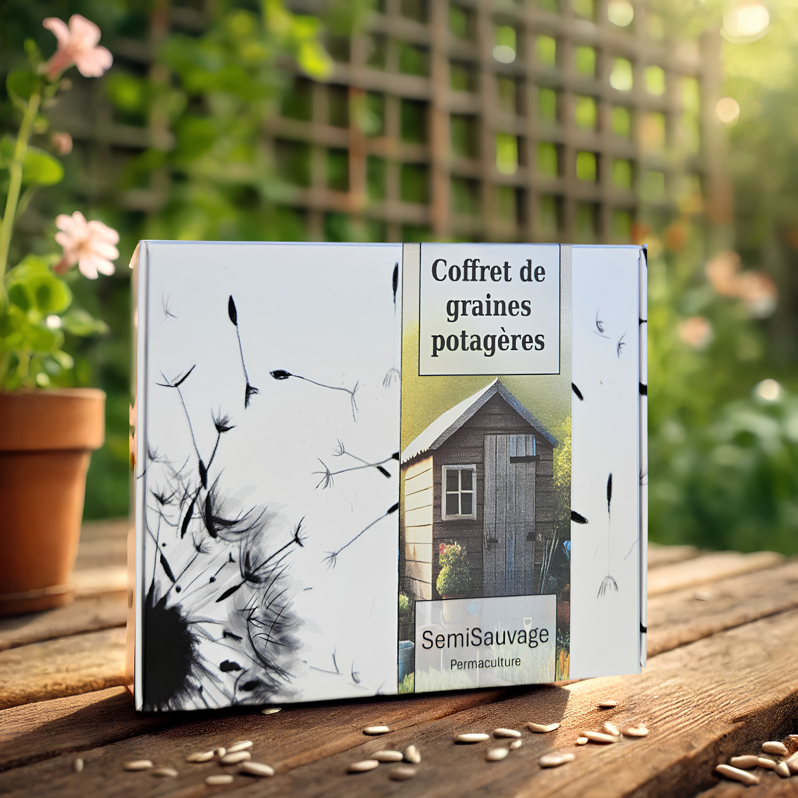Coffret de Graines pour Jardinier Débutant avec 10 Variétés de Légumes Faciles
