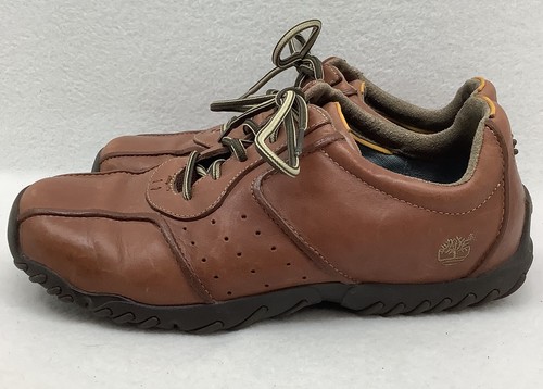 Timberland Lexington Avenue Oxford Lace up Shoes Style 55518 Tan Brown Men's 8 - Picture 4 of 11