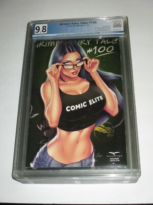 GFT GRIMM FAIRY TALES #100 COMIC ELITE EXCL LTD 500 PGX GRADED 9.8 NMT 