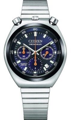 Citizen Bullhead Black Panda Reissue Tsuno Chrono Men's Watch