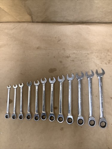 Matco Tools 7GRCXL102-7GRC19M2 20pcs Metric/SAE 72 Teeth Flex Combo Wrench Set - Picture 14 of 23