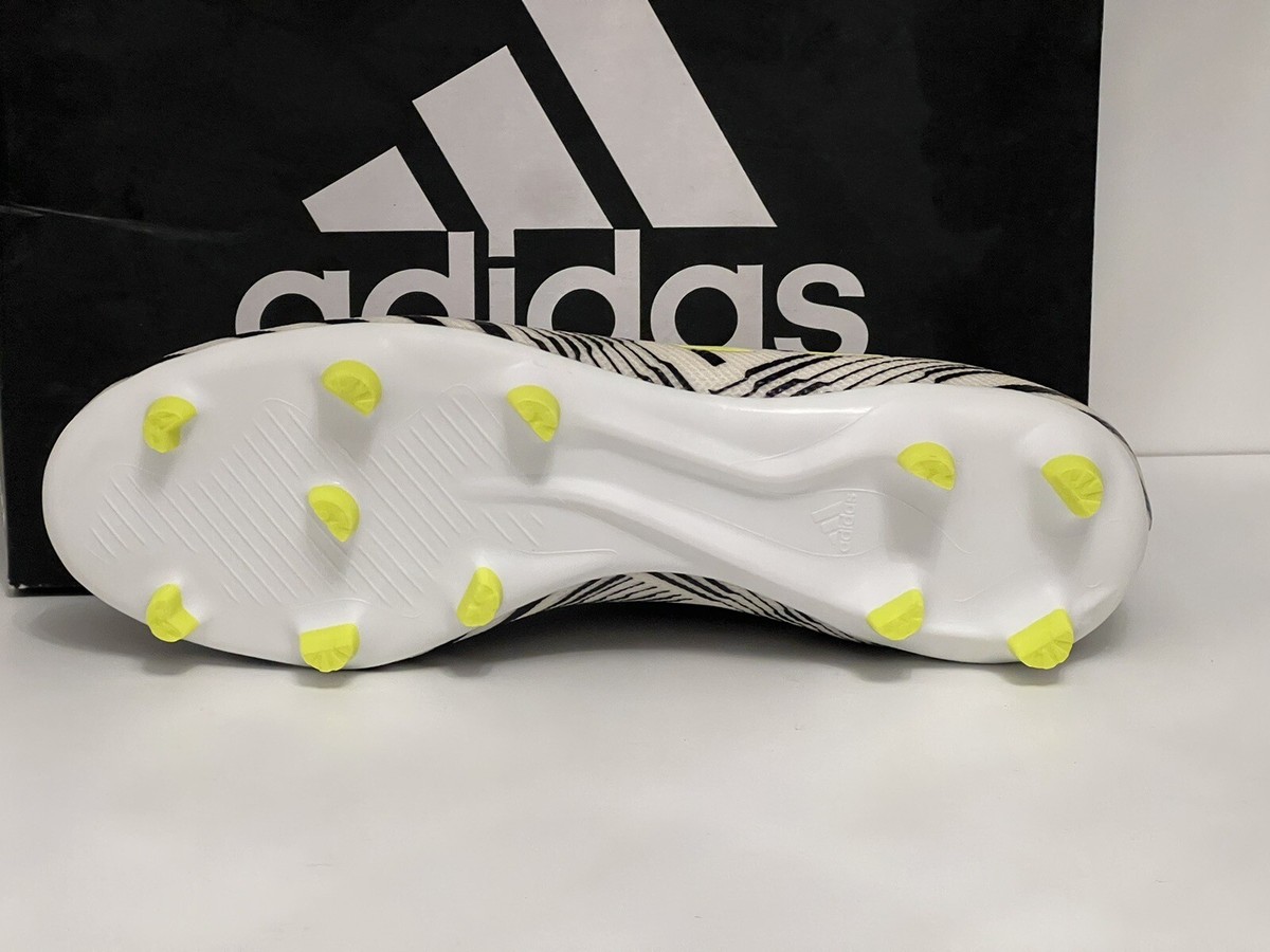 Size 8 - ADIDAS Nemeziz Messi 17.3 FG White Black Solar BNIB