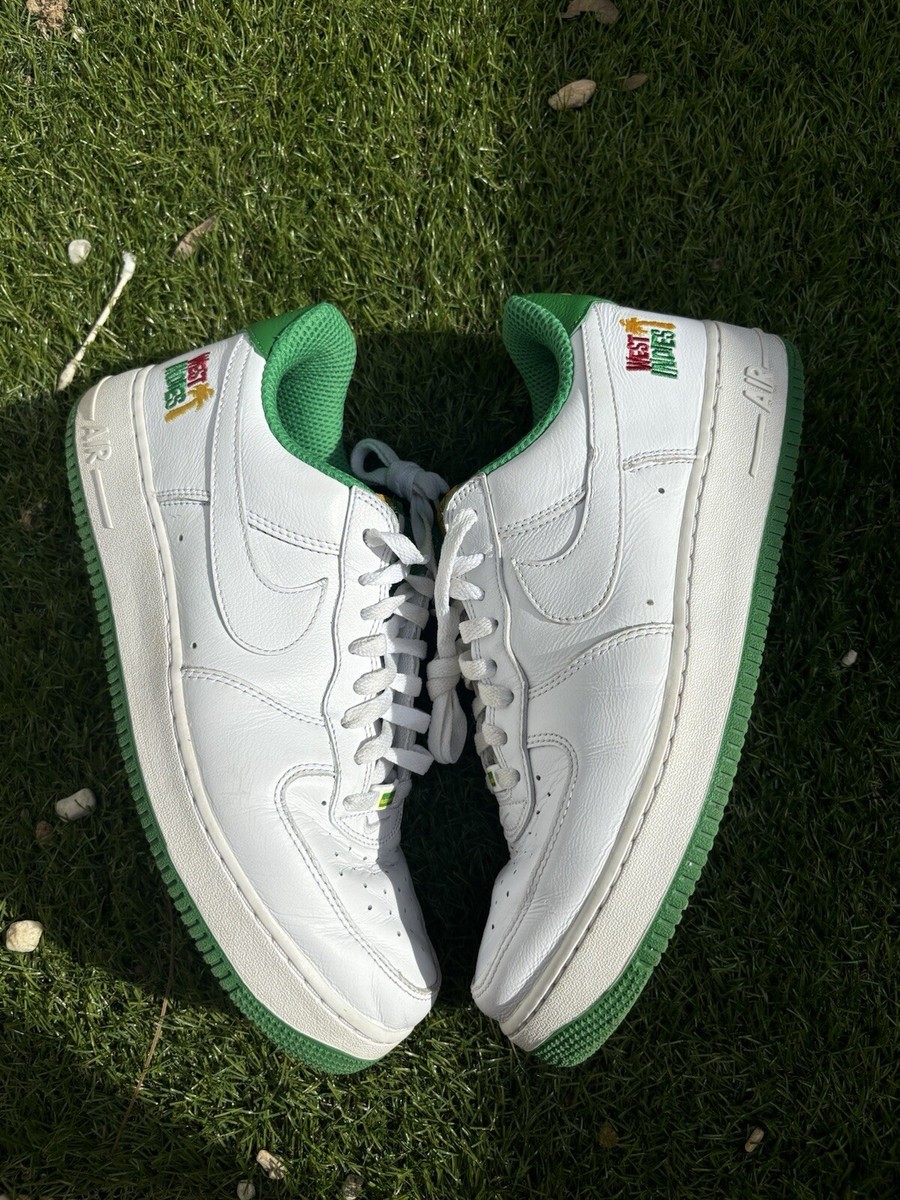 ★入手困難★Nike Air Force 1 Low Retro QS West Indies Nike Air Force 1 Low Retro QS West Indies White Green Mens
