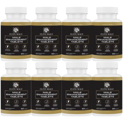 Elite Male, Performance Enhancement Formula, Maximum Energy - 8 Pack