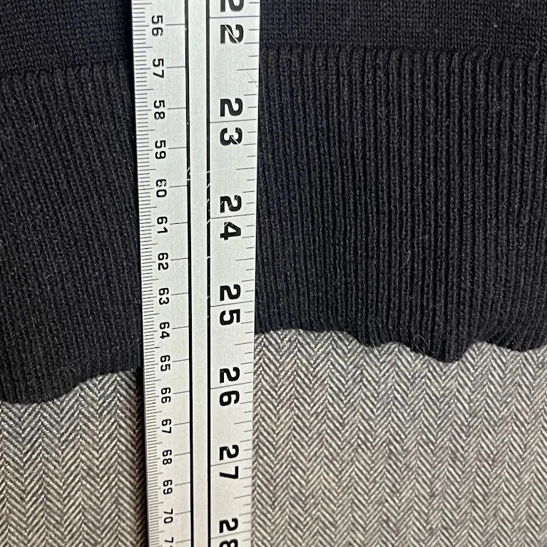 Sudadera Sonoma Para Mujer XL Negra Tejida Pullover Informal Suave Salón  Foto 4 de 4