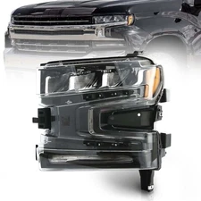 Fit 2019-2021 Chevy Silverado 150 Passenger Right Full LED Headlight GM2503497