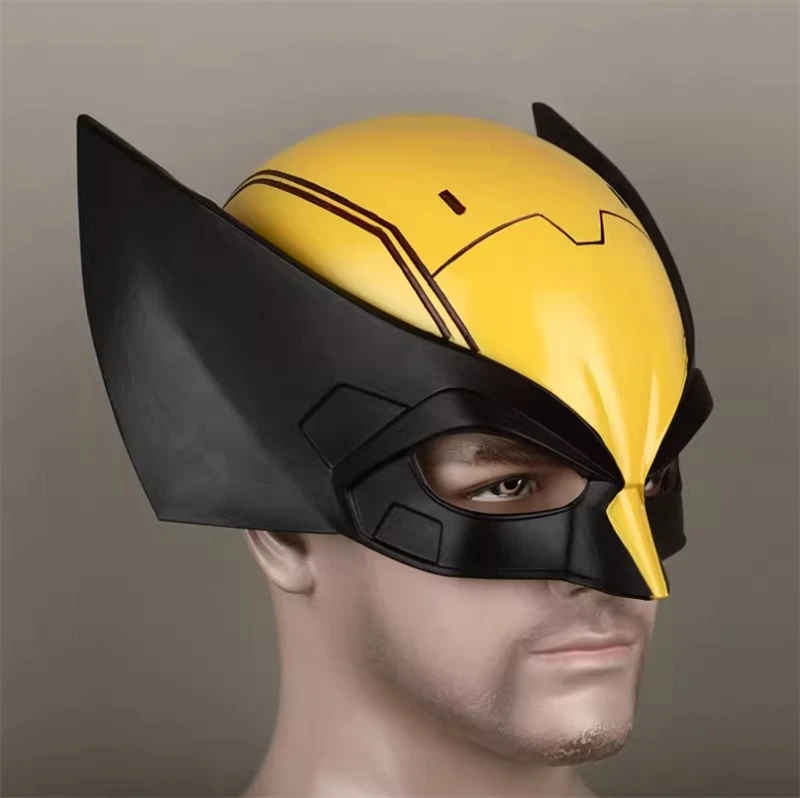 Deadpool & Wolverine Cosplay PVC Helmet Halloween Party Prop Mask Toy Gift  - Image 3 of 4