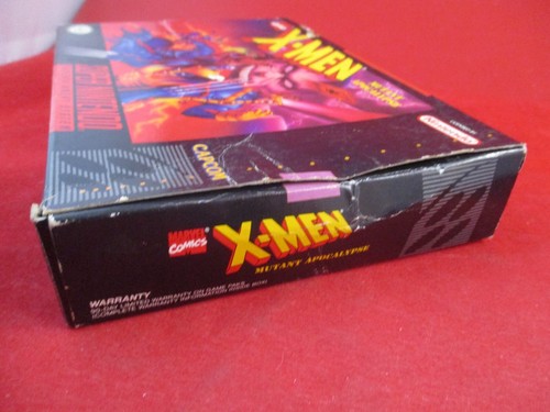 X-Men Mutant Apocalypse Super Nintendo SNES COMPLETE w/Box manual game WORKS! #Q - Picture 6 of 24