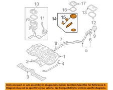 KIA OEM 05-10 Sportage Fuel System Components-Suction Tube 311302E350