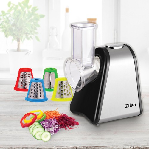 Elektrischer Gemüsehobel Küchenreibe Küchenmaschine Reibe Multifunktionsreibe - Bild 6 von 9