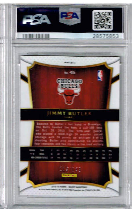 2014 Panini Select Jimmy Butler Red Prizm PSA 10 /149 | eBay 2014 Panini Select Jimmy Butler Red Prizm PSA 10 /149 | eBay