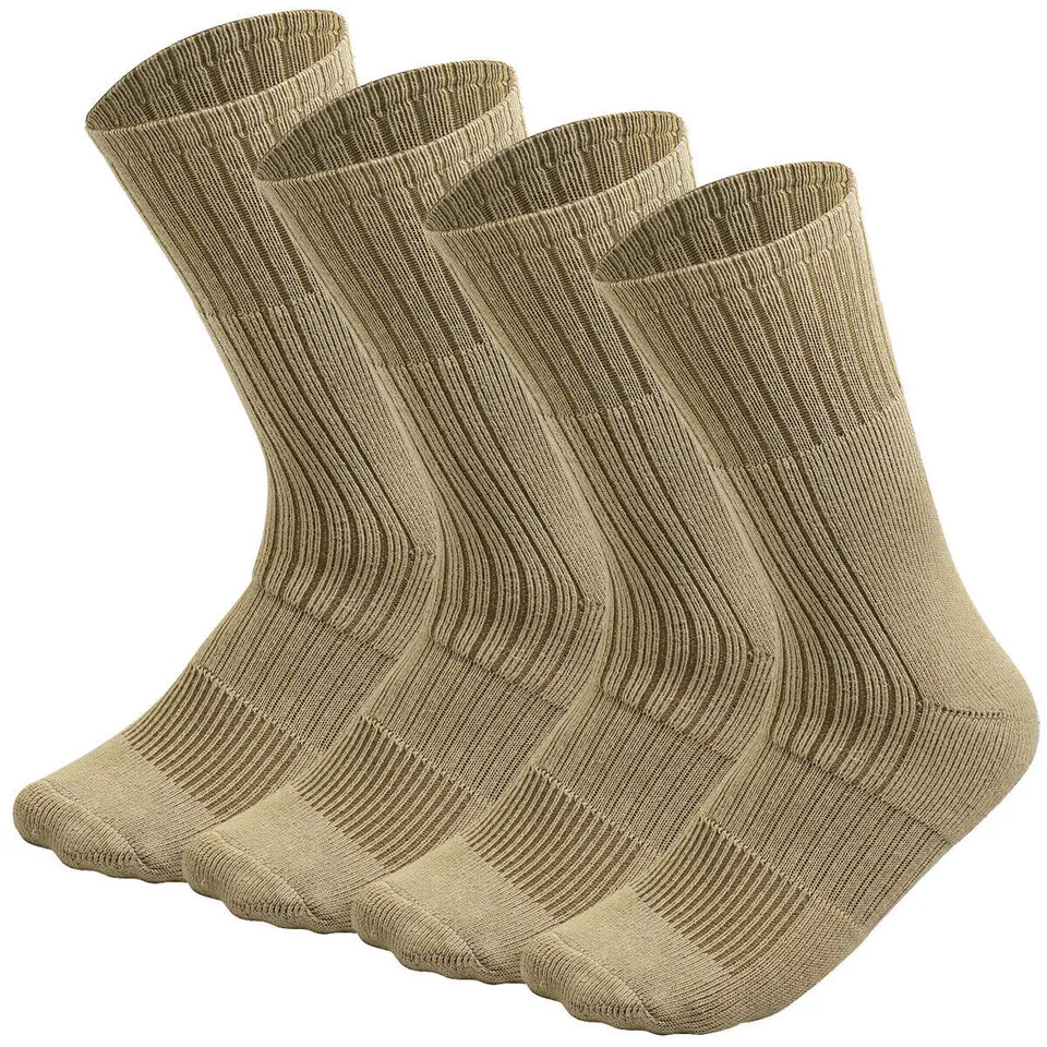 S Army Military Boot Socks Combat Trekking Hiking Size 10-13 ,13-15  4 Pairs