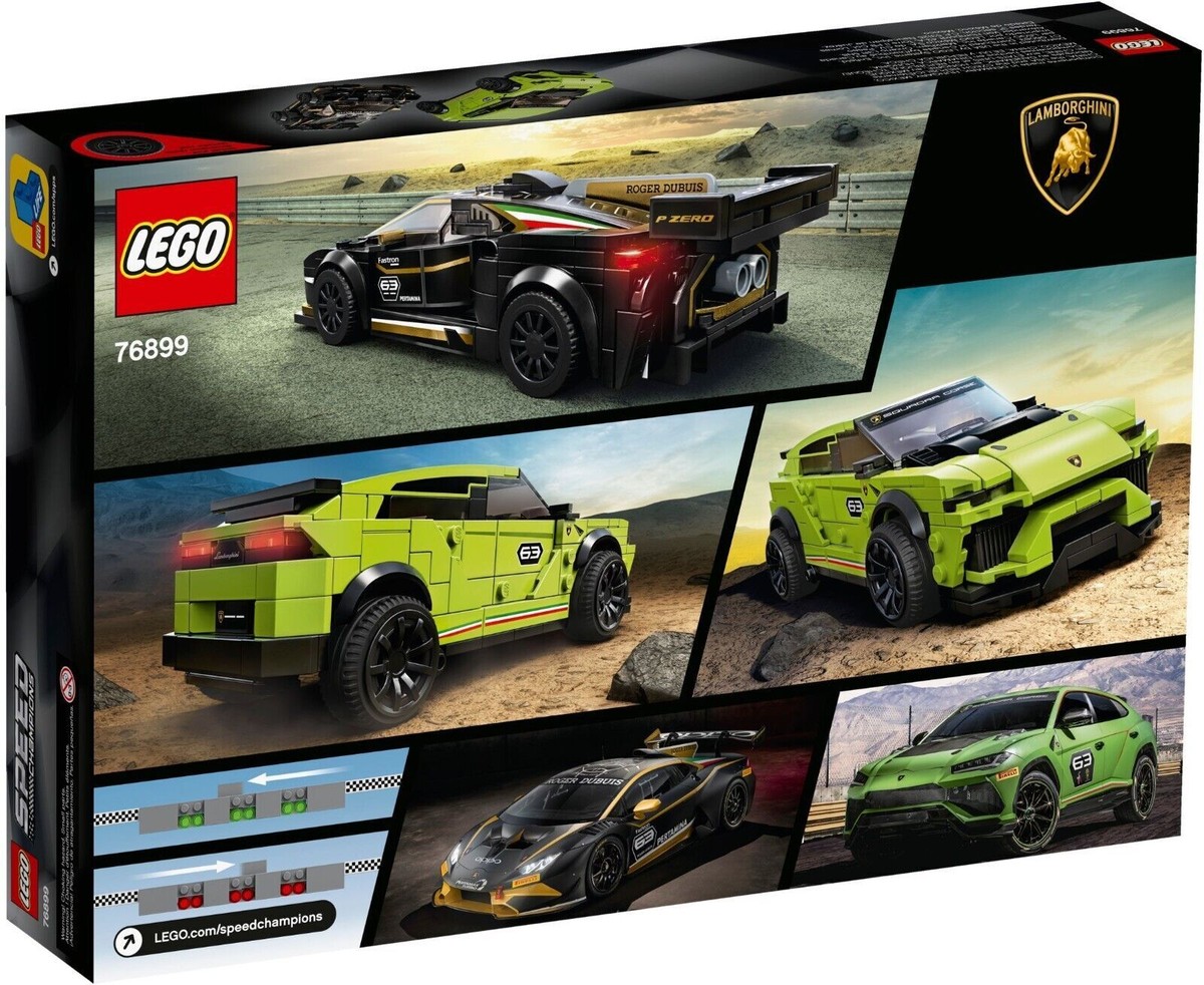 LEGO SPEED CHAMPIONS: Lamborghini Urus St-X & Huracán Super Trofeo