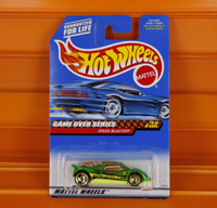 Hot Wheels - 1999 - Speed Blaster (Sawblades) - Game Over 3/4 - Blue Card #959