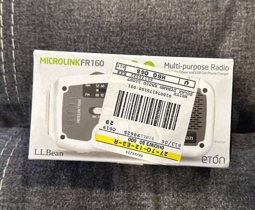 LL Bean Eton Microlink FR160 Radio! ~ Nagelneu! Factory Sealed! Schneller Versand! - Bild 2 von 5