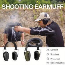 Anti-Noise Ear Earmuffs Folding Ear Defenders Soundproof For Shooting Portable