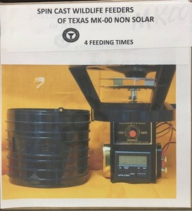 Spin Cast Wildlife Feeders Brand New Deer Feeders Mk 00