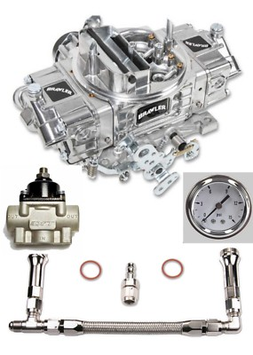 #ad Quick Fuel 650 cfm BR 67255 Carburetor Electric Choke Fuel Line Regulator KIT $779.99