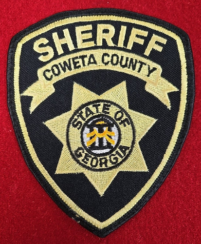 COWETA COUNTY GEORGIA SHERIFF POLICE PATCH
