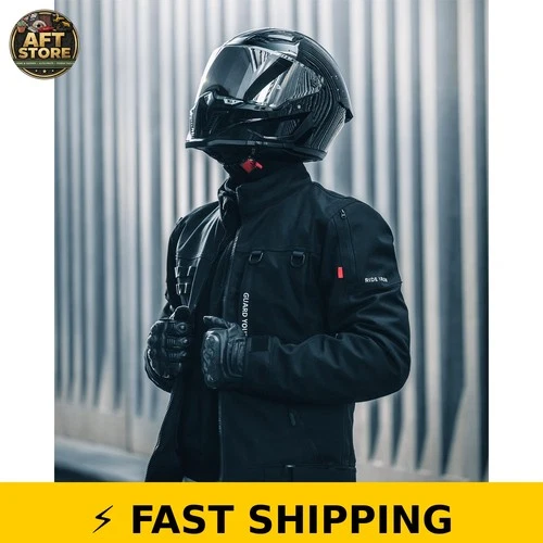RIDEIRON Motorcycle Jacket XL CE Certified Windproof Protective Gear image 3