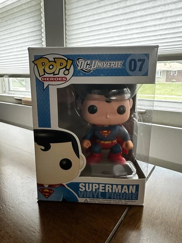 Funko Pop! Vinyl: Superman #7 DC Large Letters RARE