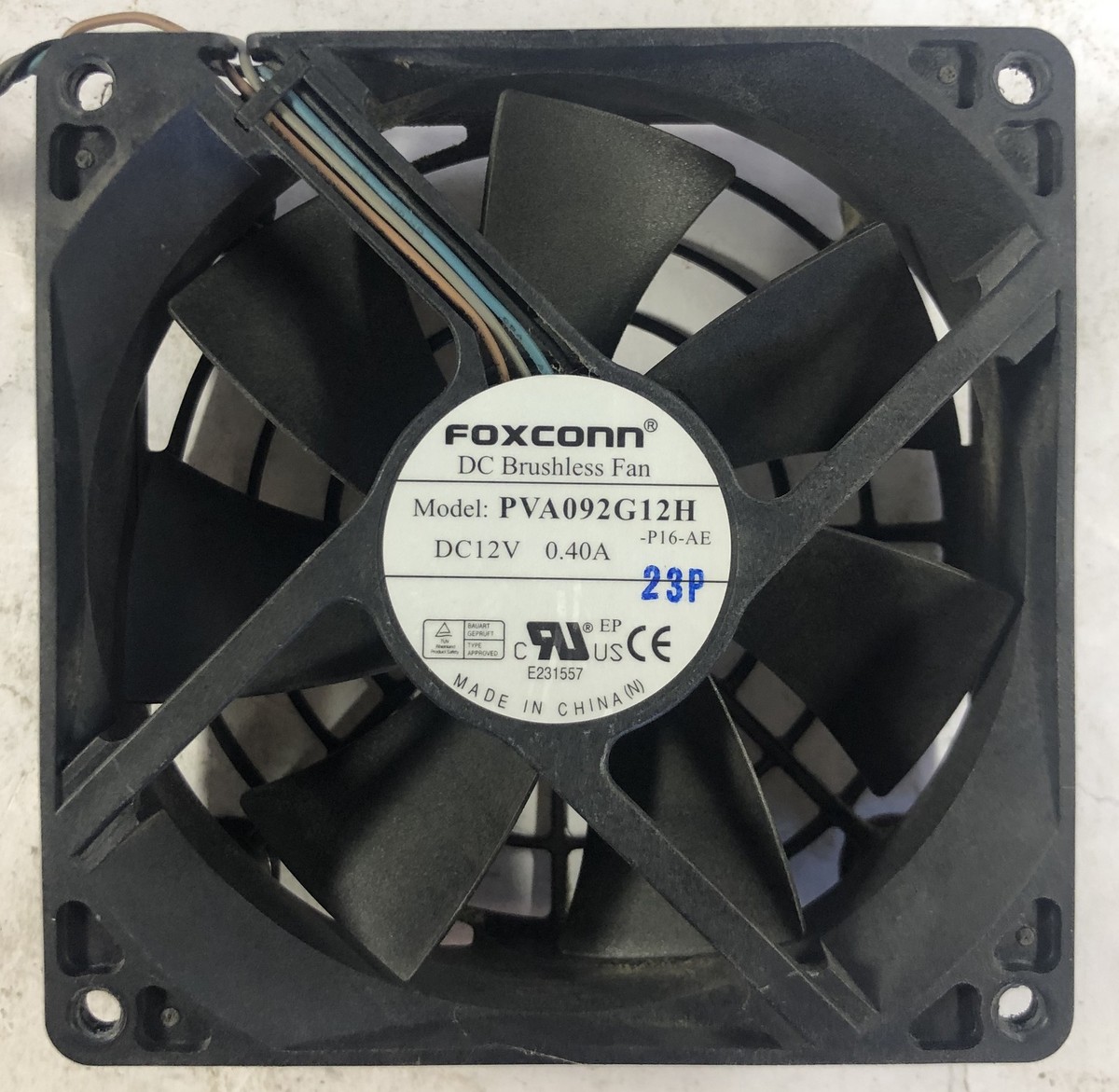 Foxconn PVA092G12H DC Brushless Desktop Cooling Fan | eBay