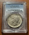 1921 High Relief Peace Dollar PCGS AU50