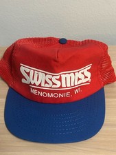 Swiss Miss Menomonie WI Made In USA Original Snapback Cap Trucker Mesh